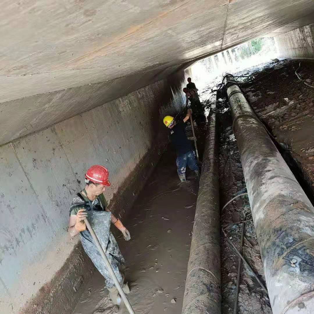 六弓乡工业管道清淤